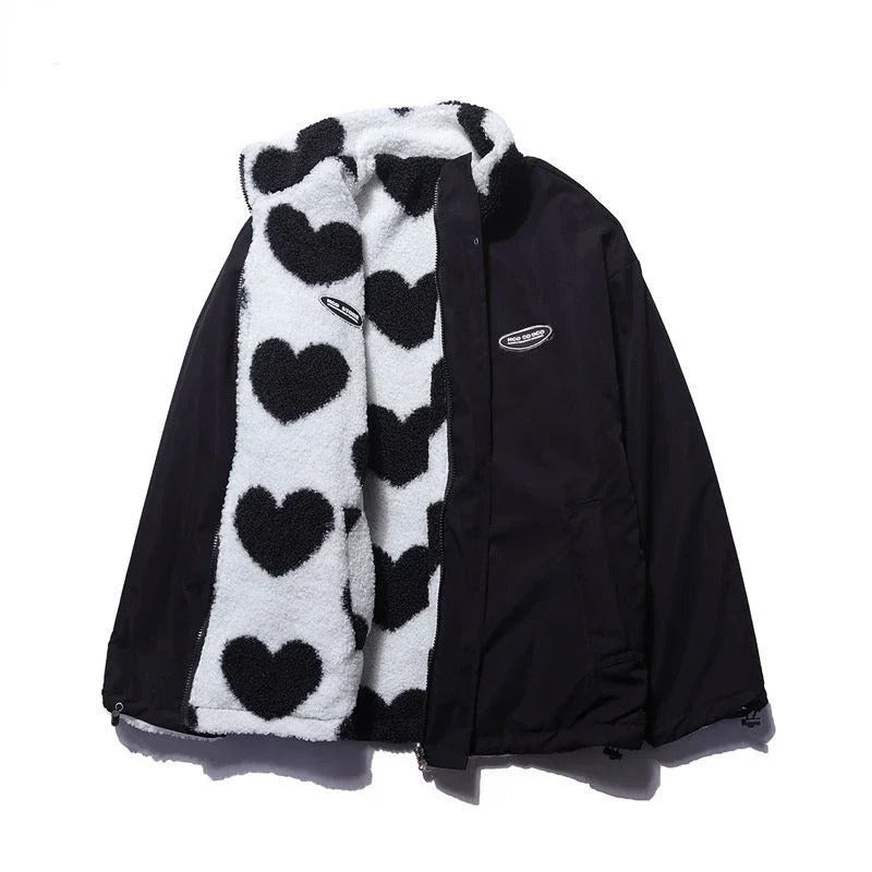 Sabrina™ | Wende-Herzenjacke